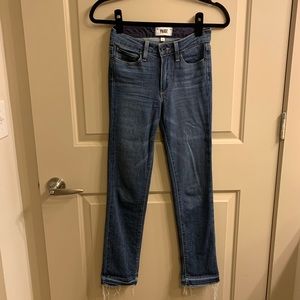 Paige Jacqueline Straight Jeans